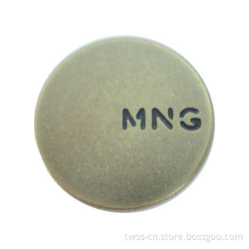 Metal Snap/Press Button, Made of Brass